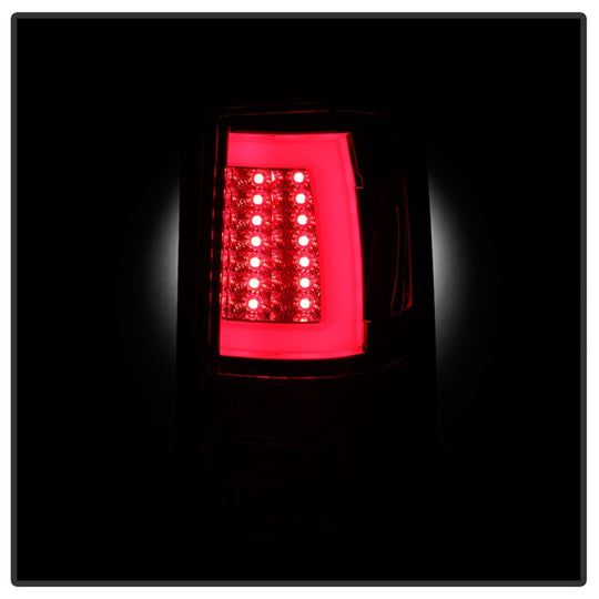 Spyder 00-06 Chevy Suburban 1500/2500 V2 Light Bar LED Tail Lights -Red Clr (ALT-YD-CD00V2-LBLED-RC)