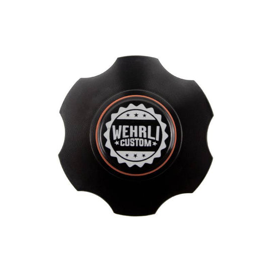 Wehrli 98.5-23 Cummins Billet Aluminum Black Anodized Oil Fill Cap