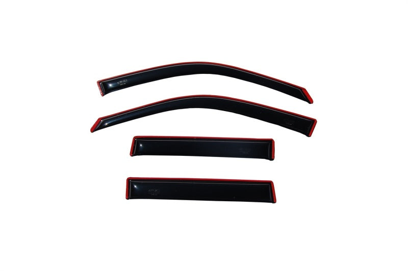 AVS 2018 Buick Enclave Ventvisor In-Channel Front &amp; Rear Window Deflectors 4pc - Smoke