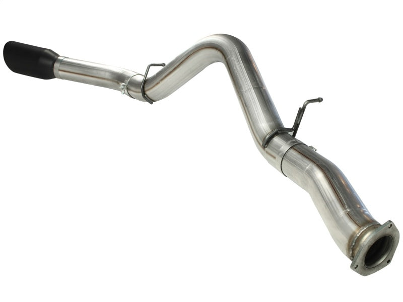 aFe MACHForce XP Exhaust 5in DPF-Black, GM Diesel Trucks 07.5-10 V8-6.6L 9(td) LMM