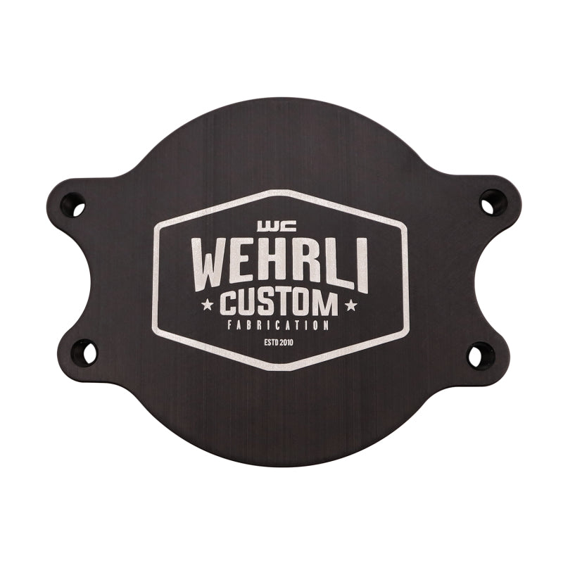 Wehrli 01-16 Chevrolet 6.6L Duramax Valley CP3 Block Off Plate