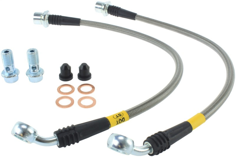 StopTech 06-08 Lexus IS350 / 06 GS300/GS430 Stainless Steel Front Brake Lines