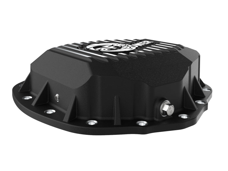 aFe Street Series Rear Differential Cover Black w/ Machined Fins 19-20 Ram 2500/3500