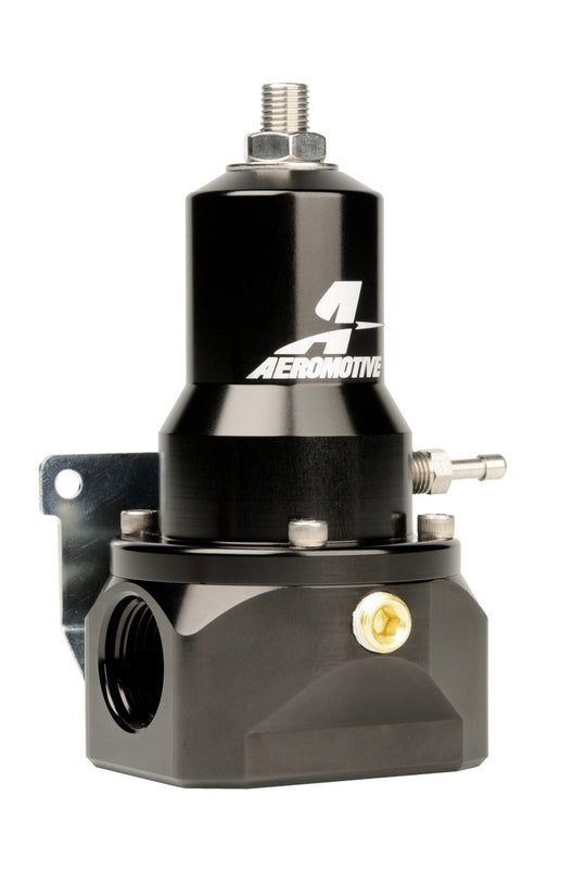 Aeromotive Regulator - 30-120 PSI - .313 Valve - 2x AN-10 Inlets / AN-10 Bypass