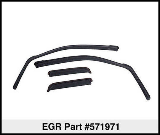 EGR 19+ Chevy Blazer In-Channel Window Visors - Set of 4 (571971)