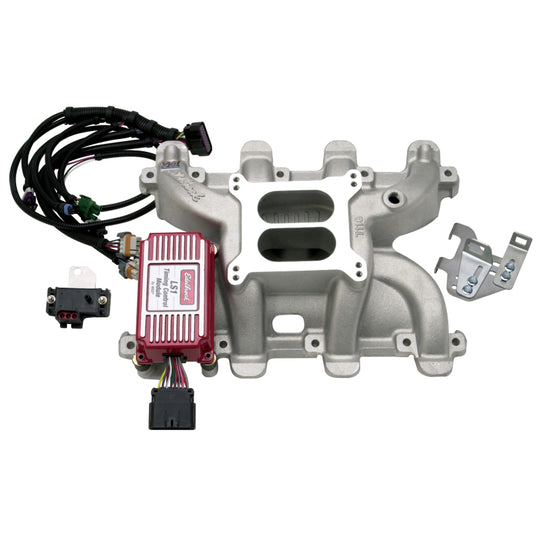 Edelbrock SBC LS1 Carbureted Manifold