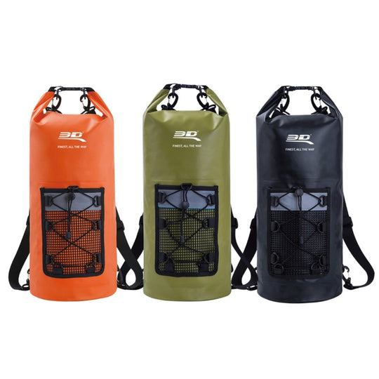 3D MAXpider Roll-Top Dry Bag Backpack - Army Green