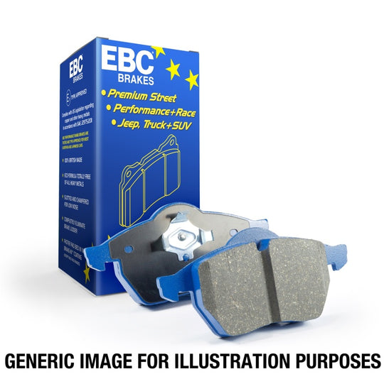 EBC 10-11 BMW X5M 4.4TT Bluestuff Rear Brake Pads