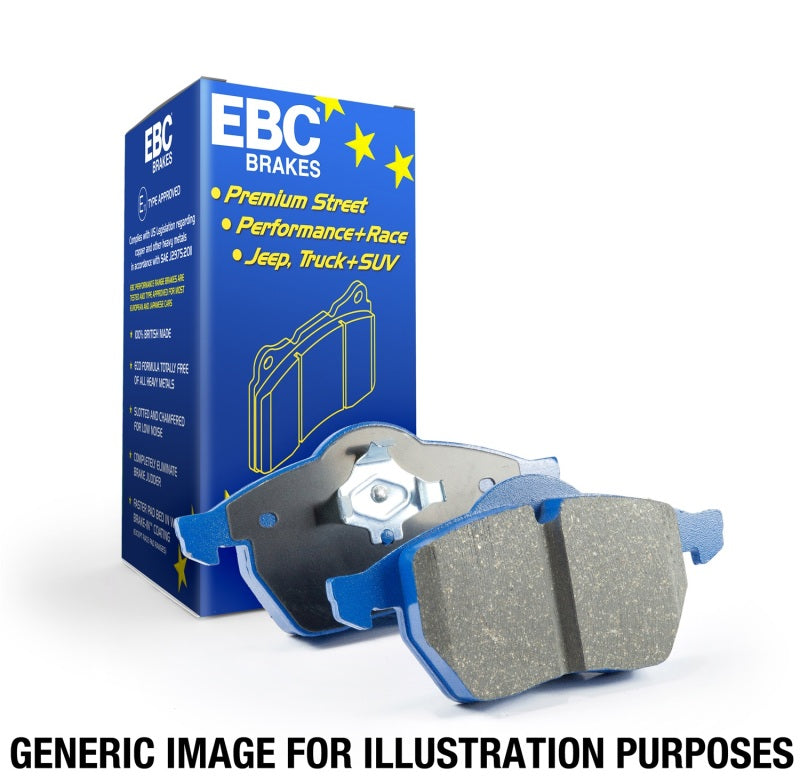 EBC 2015+ Ford Mustang GT350 Bluestuff Rear Brake Pads