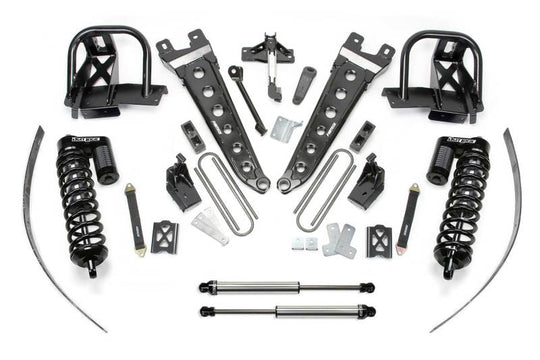 Fabtech 11-16 Ford F250 4WD w/o Factory Overload 8in Rad Arm Sys w/Dlss 4.0 C/O& Rr Dlss