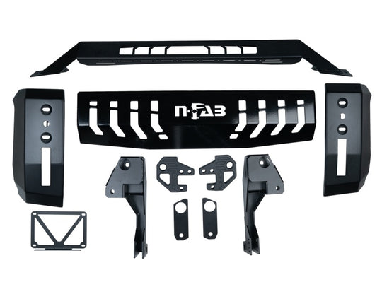 N-Fab HVM Bull Bar 14-21 Toyota Tundra - Tex. Black