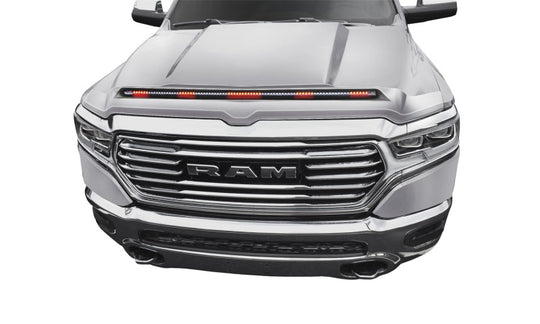 AVS 20-23 RAM 1500 (Excl. Rebel/TRX) Aeroskin LightShield Pro Color-Match - Billet Silver Metal