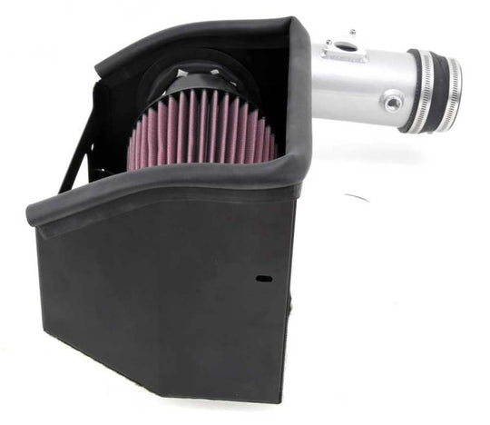 K&amp;N 13 Subaru BRZ 2.0L / 13 Scion FR-S 2.0L Silver 69 Series Typhoon Intake