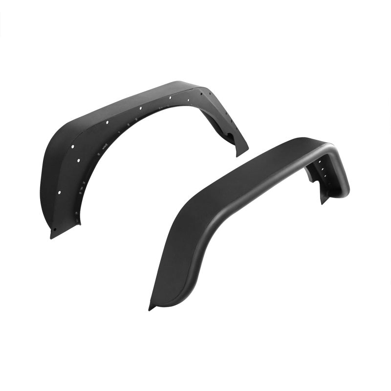 Westin/Snyper 07-17 Jeep Wrangler Tube Fenders - Rear - Textured Black