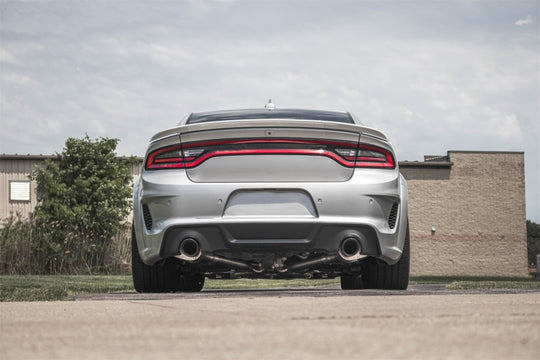 Corsa 2015-2023 Charger SRT/Hellcat/Redeye 2.75in Valved Catback DRE w/ Single 4.5in Blk PVD Tips