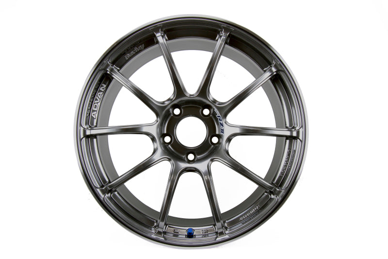 Advan RZII 18x10.5 +15 5x114.3 Racing Hyper Black Wheel