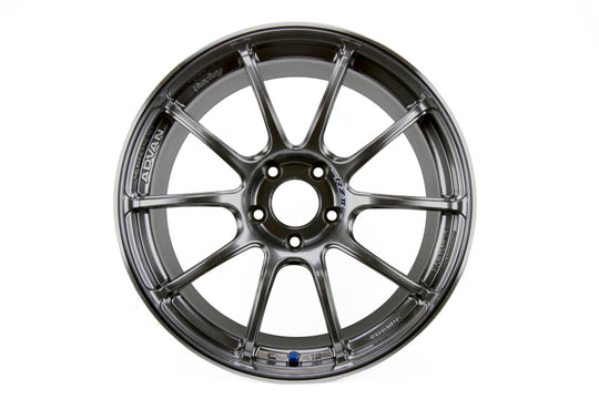 Advan RZII 19x9.0 +53 5x120 Racing Hyper Black Wheel