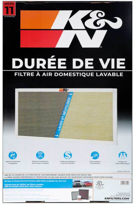 K&N HVAC Filter - 16 x 25 x 1