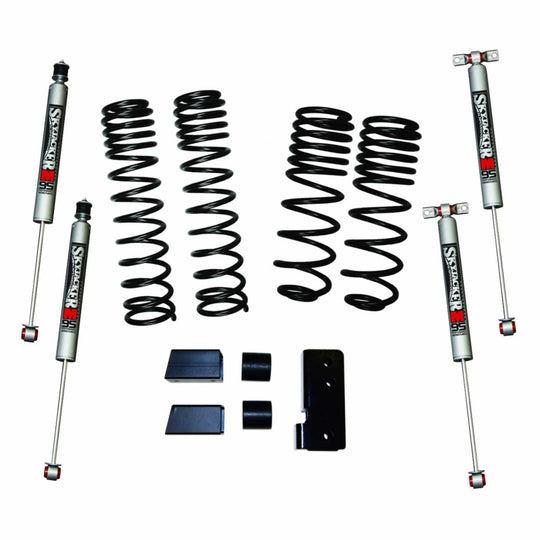 Skyjacker 2007-2018 Jeep Wrangler JK 2 Door 4WD Long Travel 2in-2.5in Lift Kit w/M95 Monotube Shocks