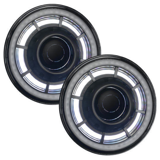 Oracle Oculus 7in ColorSHIFT Bi-LED Projector Headlights for Jeep Wrangler JK