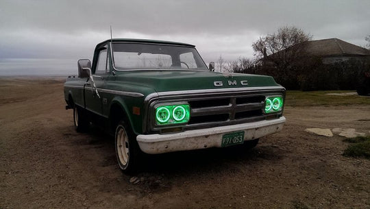 Oracle Pre-Installed Lights 5.75 IN. Sealed Beam - Red Halo