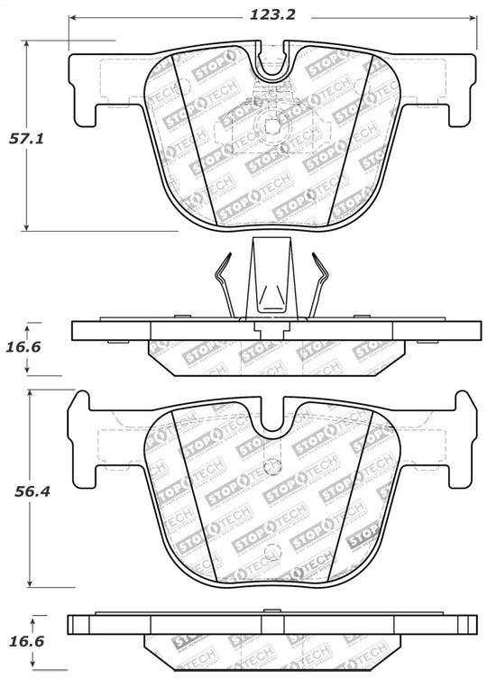 StopTech Performance Brake Pads