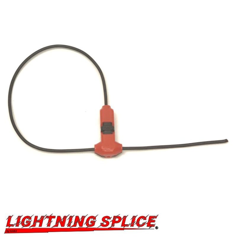 NAMZ Lightning Splice Kit T-Connection 18-22g 1-Wire to 1-Wire (5 Pack)