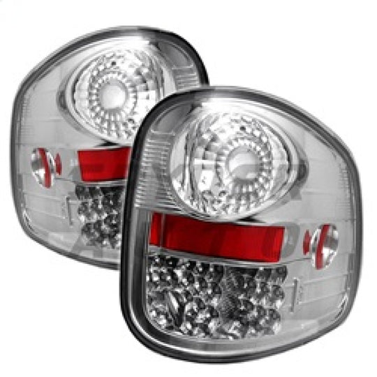 Spyder Ford F150 Flareside 97-03 LED Tail Lights Chrome ALT-YD-FF15097FS-LED-C