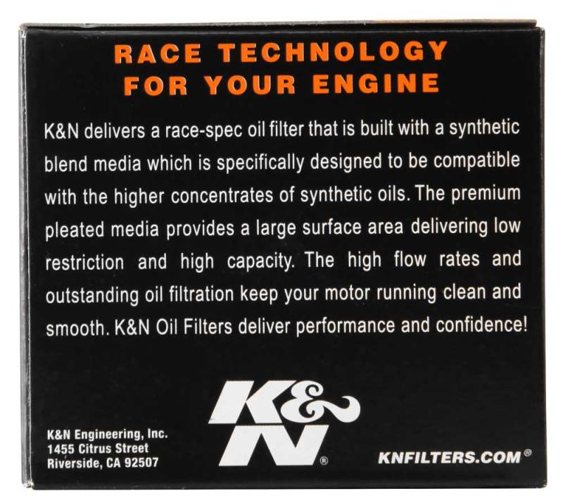 K&N Aprilia / Bombardier / Can-Am / Ski Doo 2.219in OD x 2.969in H Oil Filter