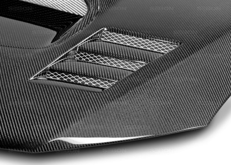 Seibon 08-09 Subaru WRX/STi CWII-style Carbon Fiber Hood