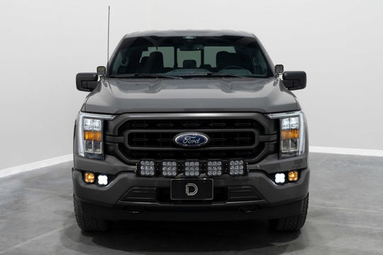 Diode Dynamics 21-22 Ford F-150 SS3 LED Fog Pocket Kit - Yellow Max