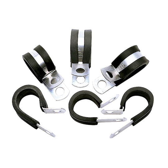 Russell Performance Cushion Clamps - Holds -12 AN Hose (6 pcs.)