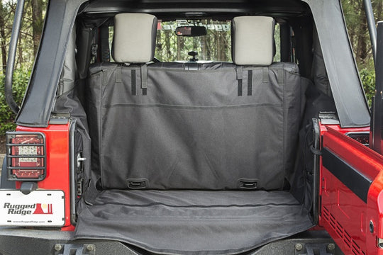 Rugged Ridge C3 Cargo Cover W/O Subwoofer 07-18 Jeep Wrangler JK 2 Door