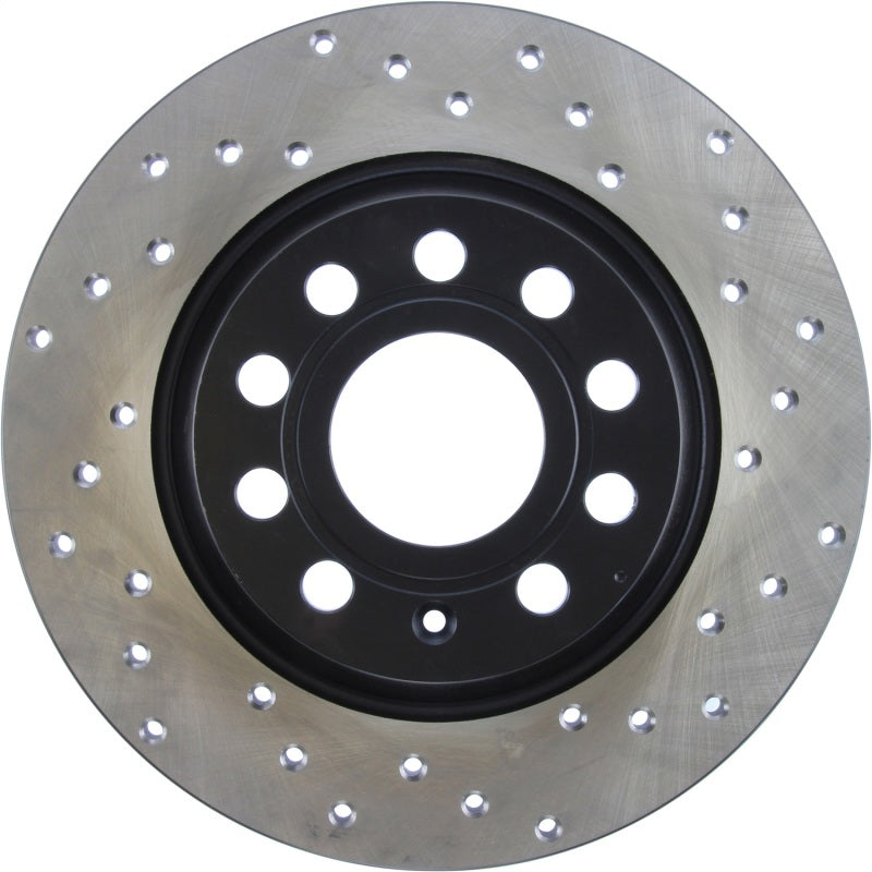 StopTech 10-11 & 13 Audi A3 Quattro / 10 VW GTI Mk VI Drilled Left CRYO-STOP Brake Rotor