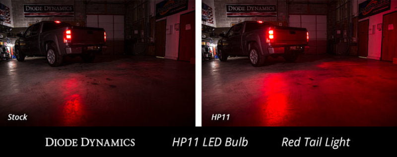 Diode Dynamics 1157 LED Bulb HP11 LED - Red Four