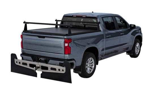 Access ADARAC Al Uprights 26in Vertical Pro Kit (2 Uprights w/1 66in Cross Bar) Silver Truck Rack