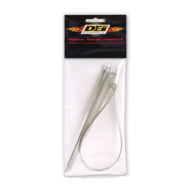 DEI Stainless Steel Locking Tie Eight 8in and Four 14in per pack