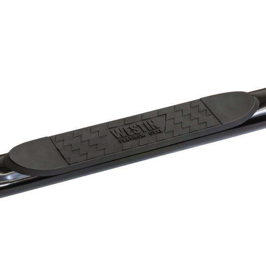 Westin 1999-2013 Chevy Silverado 1500 Reg Cab Platinum 4 Oval Nerf Step Bars - Black