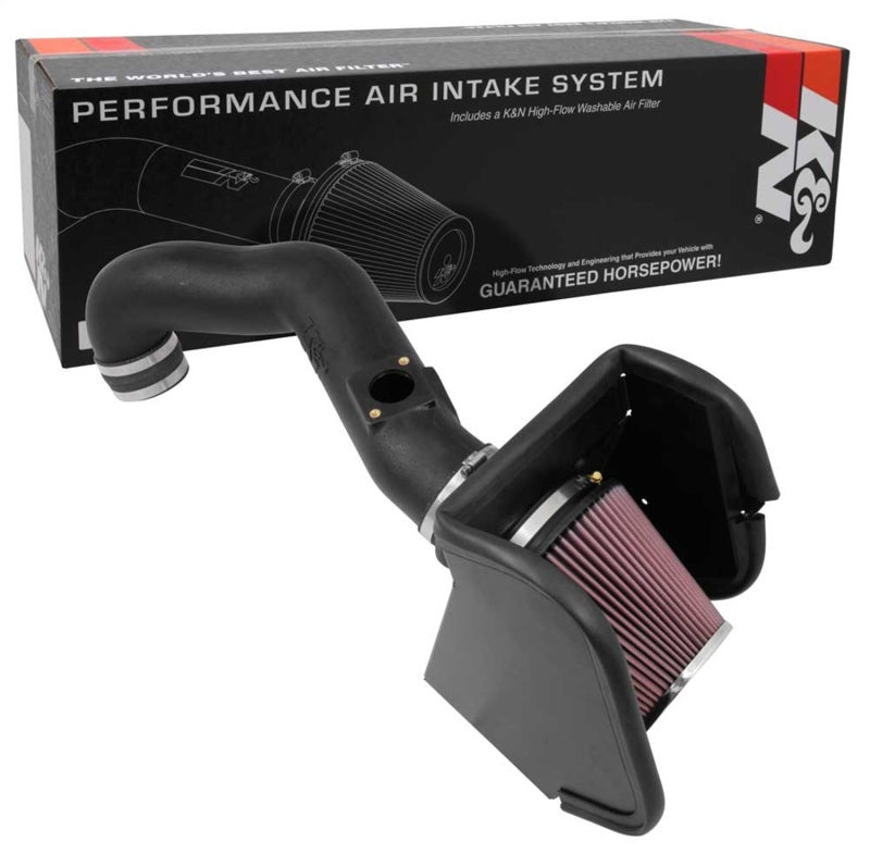 K&amp;N 16-17 Nissan Titan XD V8-5.0L DSL 63 Series AirCharger Performance Intake