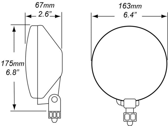 Hella 12V H3 12V ECE Fog Lamp