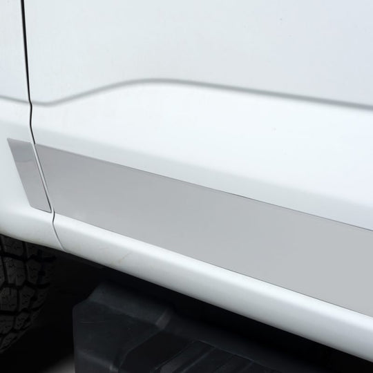 Putco 09-17 RAM 1500 Quad Cab 6.5 - 5.5in Wide - 12pcs (w/o Factory Flares) Pro SS Rocker Panels