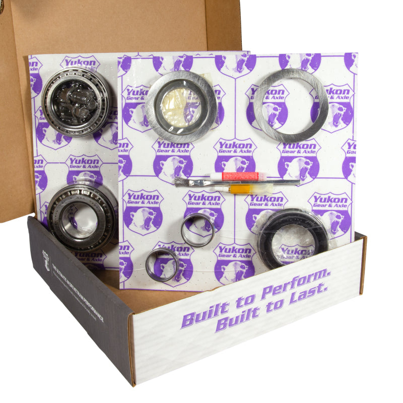 Yukon 9.5in GM 3.73 Rear Ring & Pinion Install Kit Axle Bearings and Seals