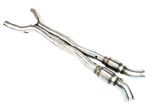 Kooks 14-19 Chevrolet Corvette Stingray 6.2L V8 2in x 3in SS Headers w/ Catted OEM Connection Pipe