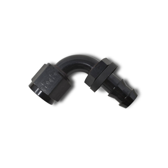 Russell Performance -10 AN Twist-Lok 90 Degree Hose End (Black)