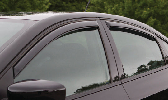 AVS 13-18 Toyota Avalon Ventvisor In-Channel Front &amp; Rear Window Deflectors 4pc - Smoke