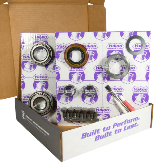 Yukon 7.5in/7.625in GM 3.73 Rear Ring & Pinion Install Kit 28 Spline Positraction Axle Bearings