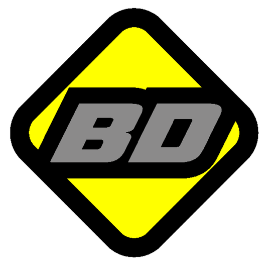 BD Diesel Xtruded Trans Oil Cooler - 5/8 inch Cooler Lines