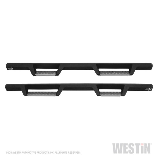 Westin 99-16 Ford F-250/350/450/550 Super Cab HDX Stainless Drop Nerf Step Bars - Tex. Blk