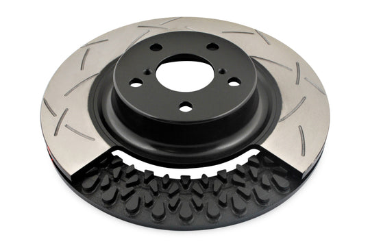 DBA 11-15 Jeep Grand Cherokee Exc. SRT8 Front T3 5000 Series Slotted Rotor w/ Black Hat 350mm