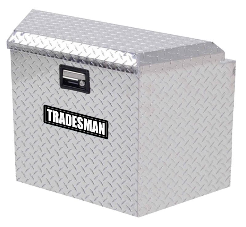 Tradesman Aluminum Trailer Tongue Storage Box (16in.) - Brite